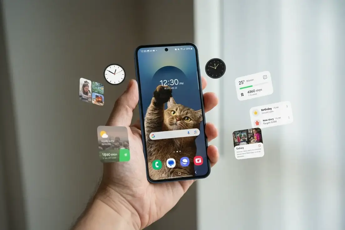 czy warto kupić samsung galaxy s25 – Interfejs One UI 7